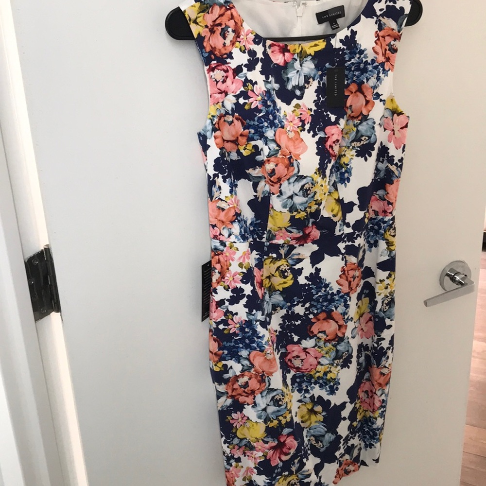 Brand new floral work wear/ spring dress
